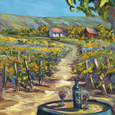 Vineyard Vines 12x24" by Steve Barton
