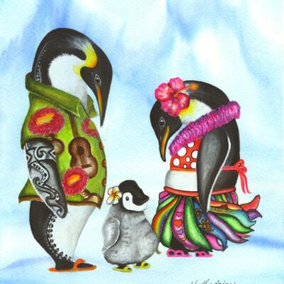 Penguin Ohana by Heather Anders