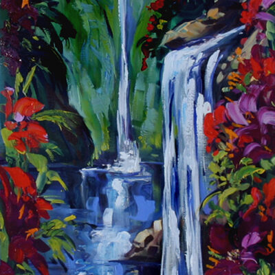 Paradise Falls by Steve Barton