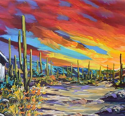 Desert Sky 15x55 by Steve Barton