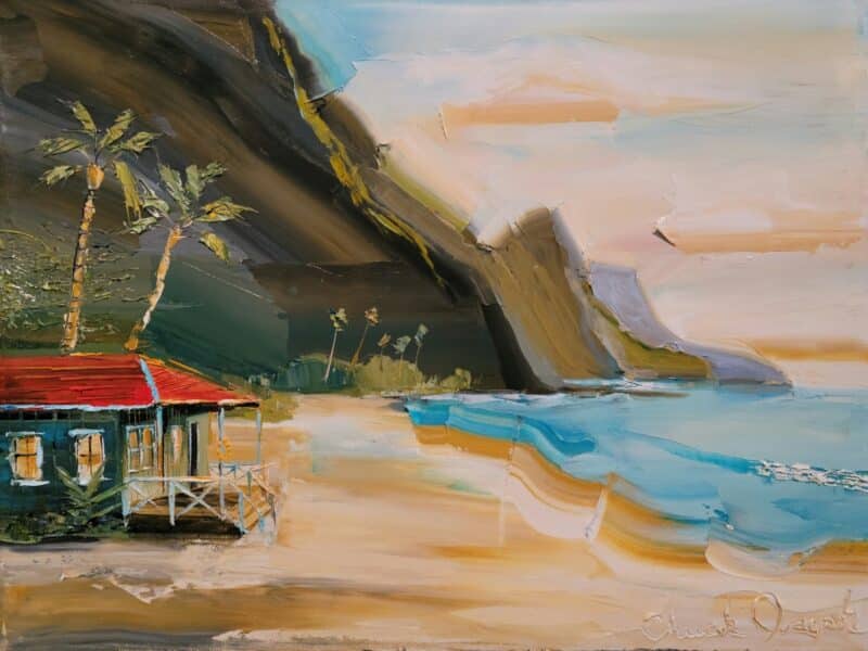 Kauai Moeuhane 12x16 by Chuck Joseph