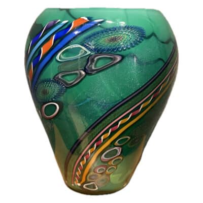 Murrini Vase 1 by Seattle Glass