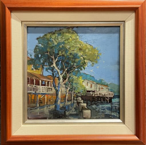 A Lahaina Walk 10x10 by Steven Quartly