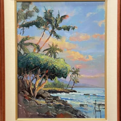 Big Island Sunset 24x18 by Steven Quartly