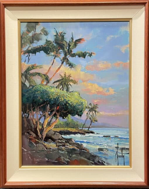 Big Island Sunset 24x18 by Steven Quartly