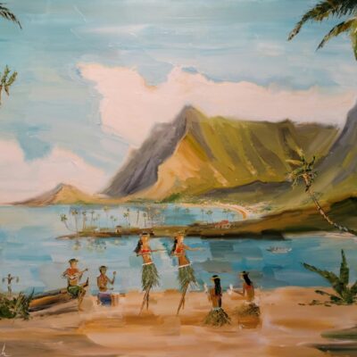 Hawaiian Ohana 30x40 by Chuck Joseph