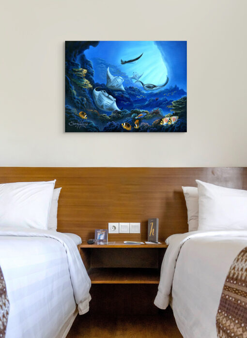 manta bay 24x32 (room-mockup) Ernest Young