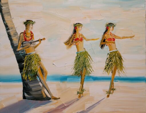 Aloha Rhythm 16x20 by Chuck Joseph