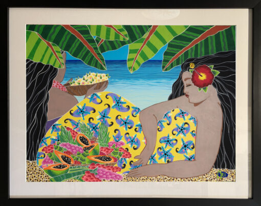 Island Repose 24x18 framed by Steve Mei