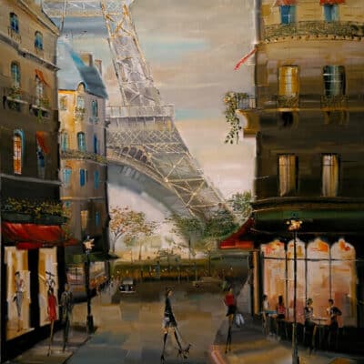 Parisian Twilight 30x40 by Chuck Joseph