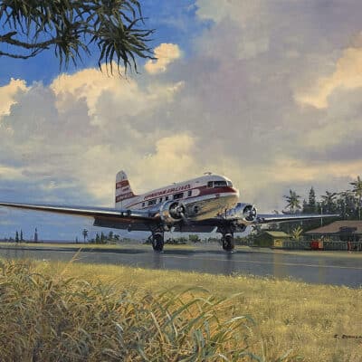 Hana On Time 12x16 by Ross Buckland