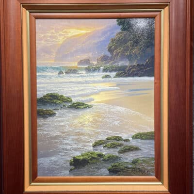 As The Day Unfolds 18x24 by Roy Tabora