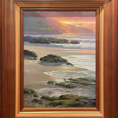 Hues Near Twilight 18x24 by Roy Tabora