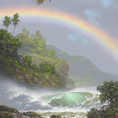 Rainbow Joy 12x16 by Roy Tabora