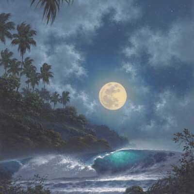 Moonlight Interlude 12x16 by Roy Tabora